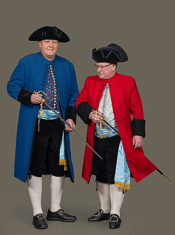 Leutnante Mario und Peter, Foto: freistil, Karin Böhme, 2024