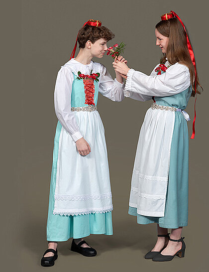 Hallorenbräute Emmi & Karla, Foto: freistil, Karin Böhme, 2024