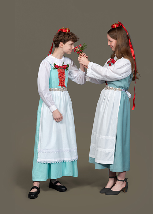 Hallorenbräute Emmi und Karla